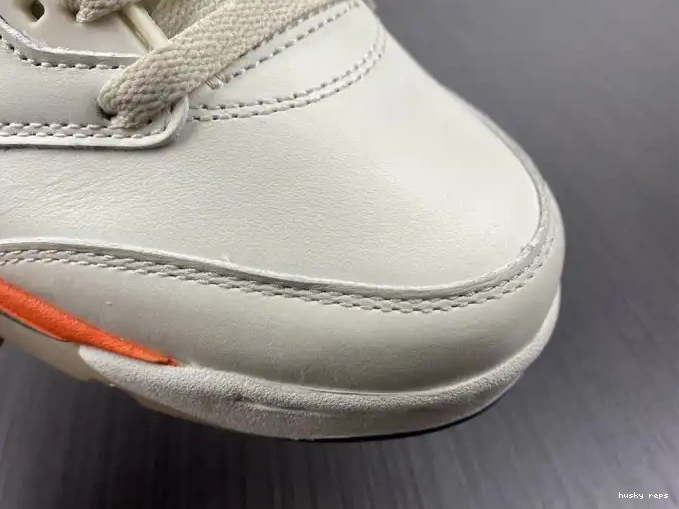Rep Husky Retro Jordan 5 Orange Total DC1060-100 0531